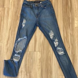 Fashion Nova High Waisted Skinny Jeans